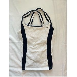 Vintage Nike tank top white/navy